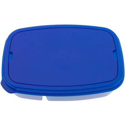 藍色/磨砂 2 節午餐盒