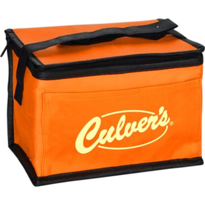 橙色 6 件裝冷藏軟飯盒