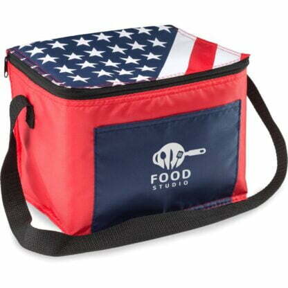 紅/白/藍美國國旗午餐袋