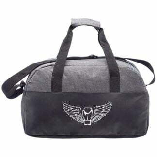 黑色/灰色行政雙色行李袋