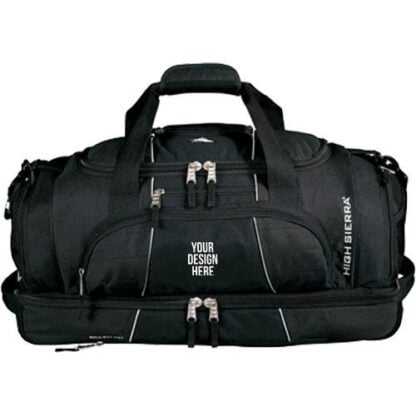 黑色 High Sierra Colossus 下垂行李袋