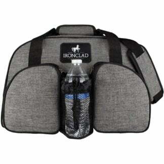 灰色 Heather 週末旅行包